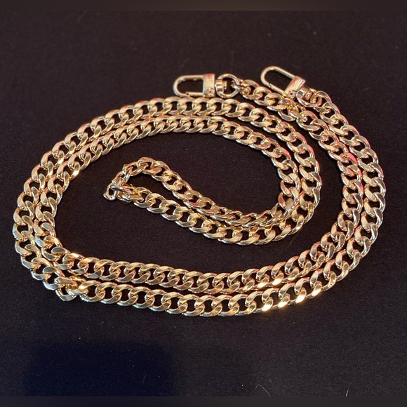 Elle Gold Chain Link Purse Straps (Various Sizes) - Picture 3 of 5